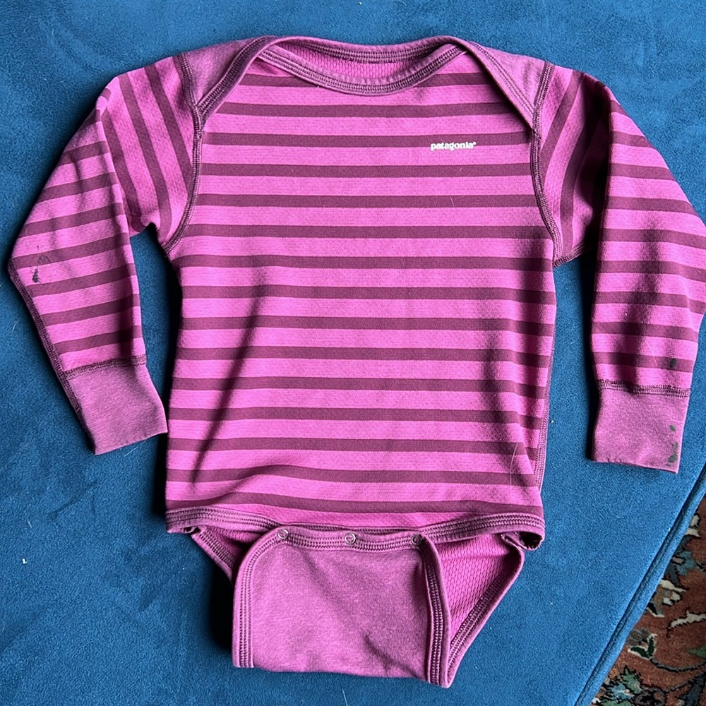 Patagonia Baby Capilene Base layer Onesie Toddler 2T